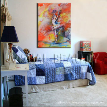 Beautiful Dancing Girl Painting Print For Bedroom